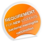 New Requirement for new students - bacterial meningitus vaccination