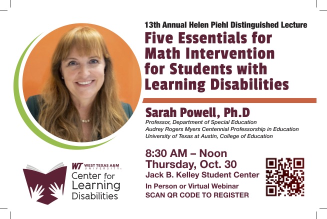 Sarah Powell Lecture Series