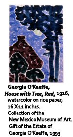 thumbnail of House with Tree, Red