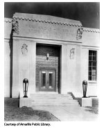 Entrance of Panhandle Plains Historical Museum, April 1933