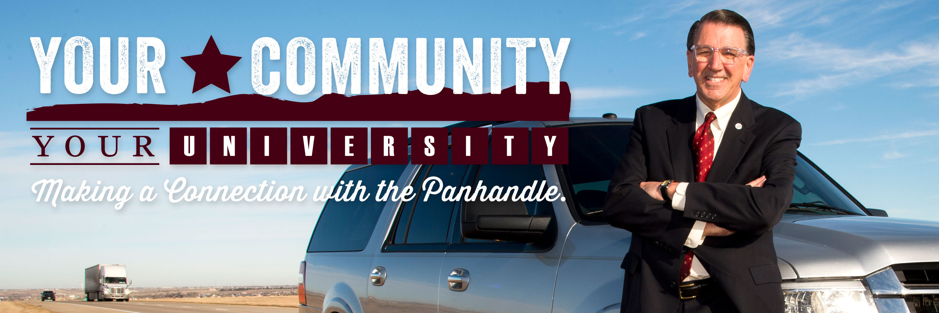 Your Community Your University Banner