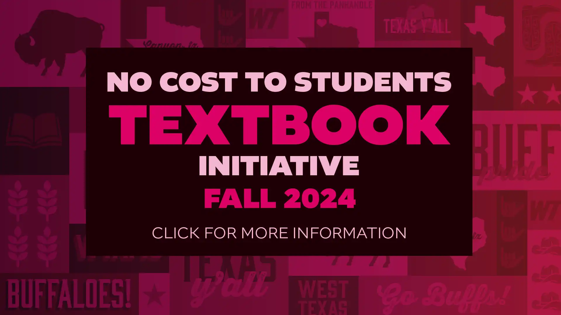 No Cost to Students Textbook Initiative