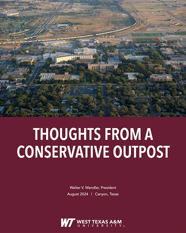 Wendler E-Book: Thoughts from a Conservative Outpost