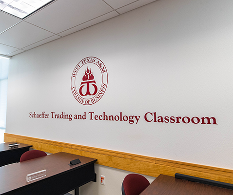 Schaeffer Trading and Technology Classroom