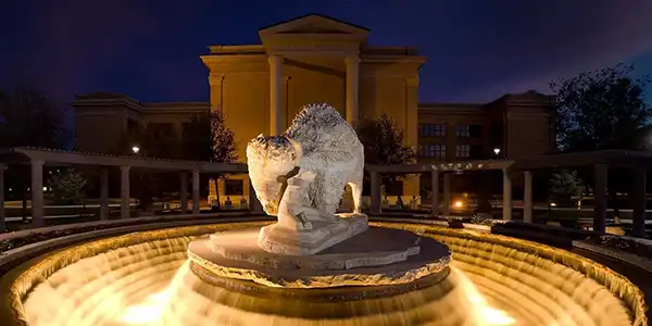 WT Campus Fountain