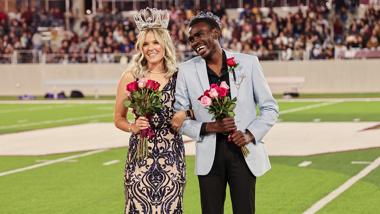 Finley, Fredinand Named WT Queen and King WTAMU