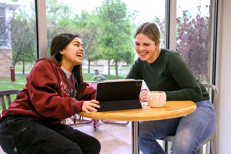 Students in a Residence Hall