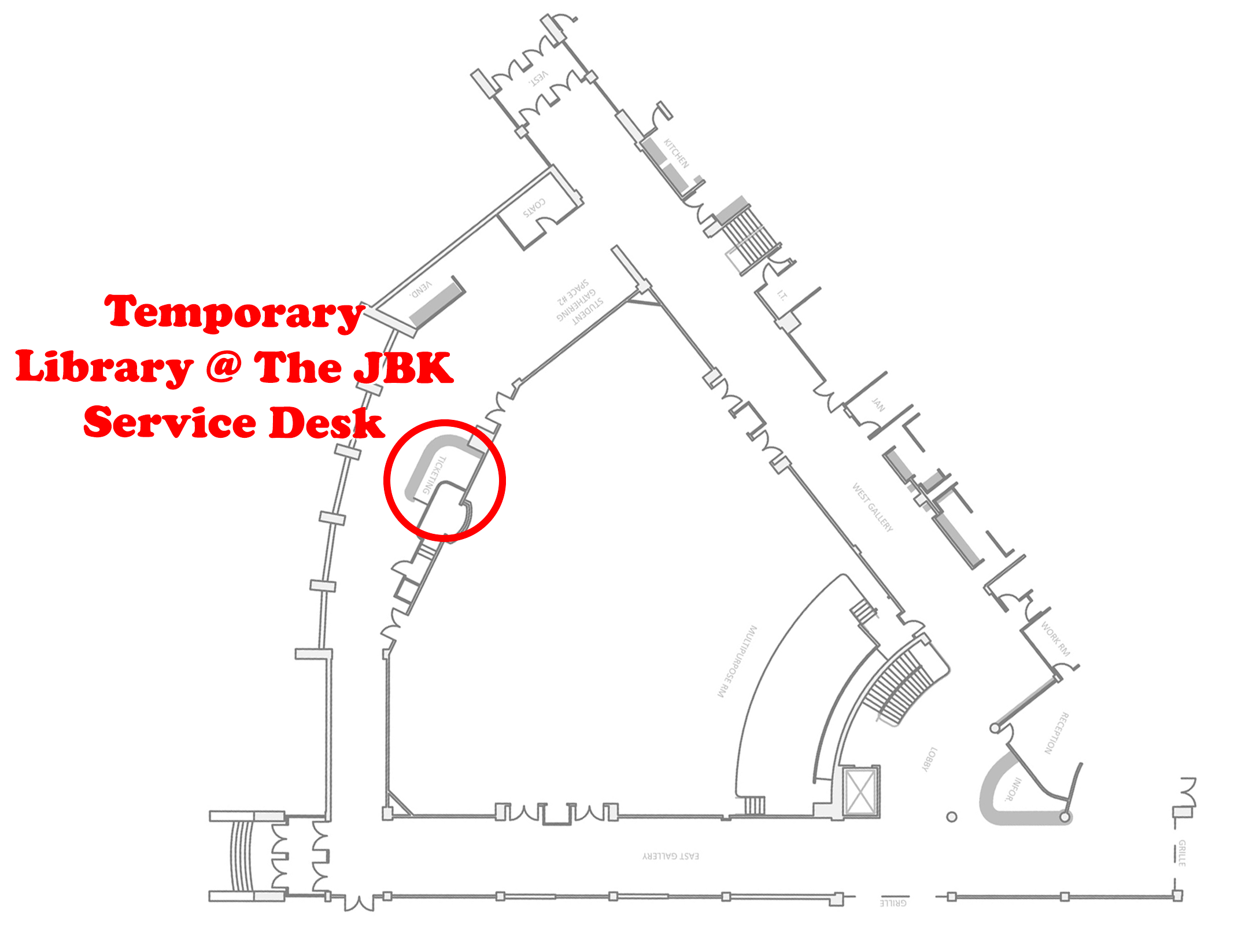 Map of JBK