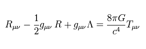 equation of general relativity