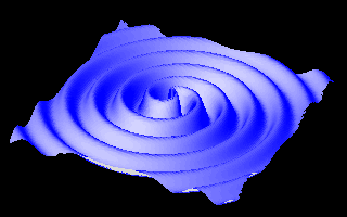 animaiton of gravitational waves